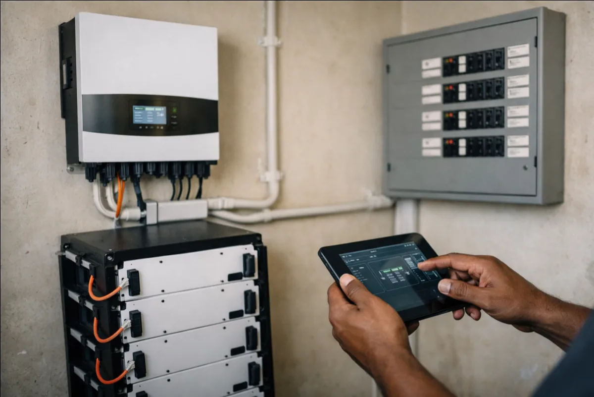 Energy monitoring dashboard with real-time analytics