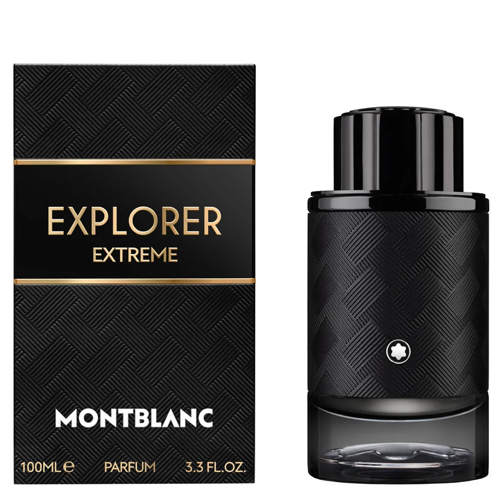 M B Explorer Extreme 100ml Parfum bottle