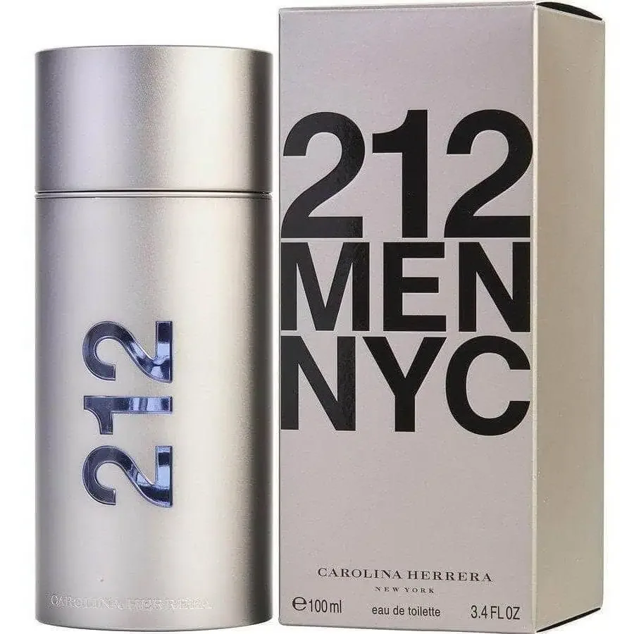 Carolina Herrera 212 Men EDT 100ml bottle