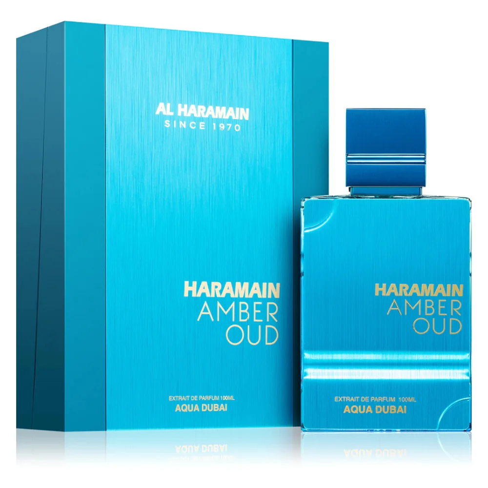 Al Haramain Amber Oud Aqua Dubai 100ml Extrait de P bottle