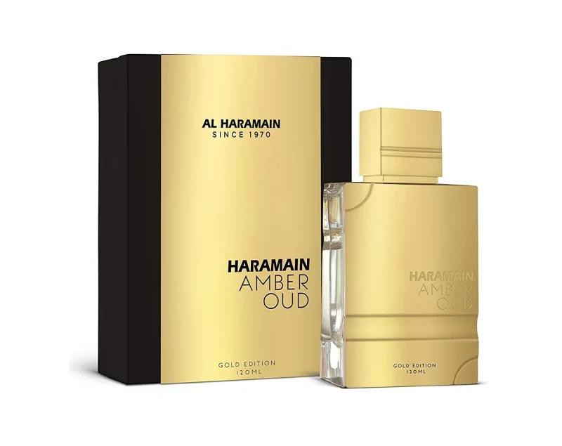 Haramain Amber Oud Gold Edition 120ml bottle