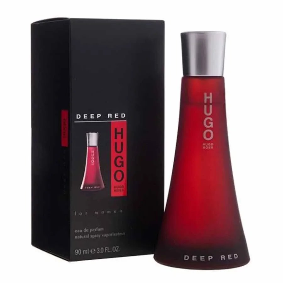 Hugo Boss Deep Red EDP 90ml bottle